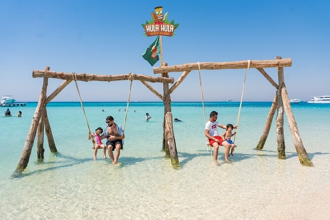 Orange Bay and Hula Hula 3 in 1 boat trip from Hurghada